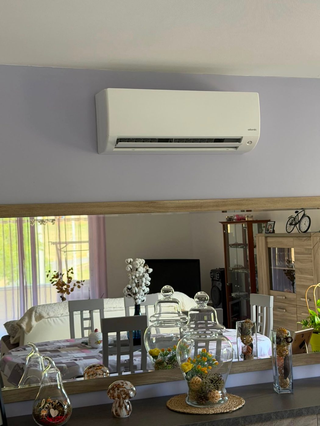 Climatisation dans un salon